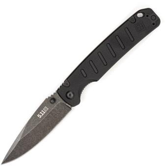 FTL51176019 5.11 Tactical Braddock Linerlock Pocket Knife Black